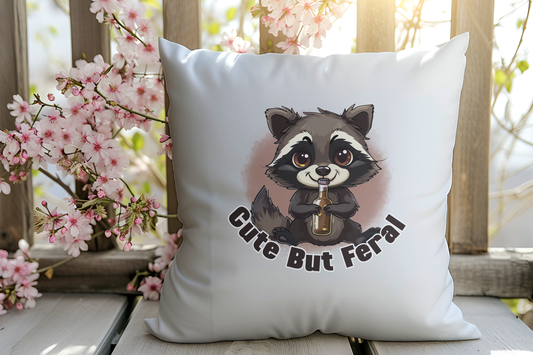 Super Soft Animal Cushion - Cute But Feral